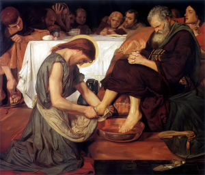 Christ Washing Peter's Feet by Ford Madox Brown