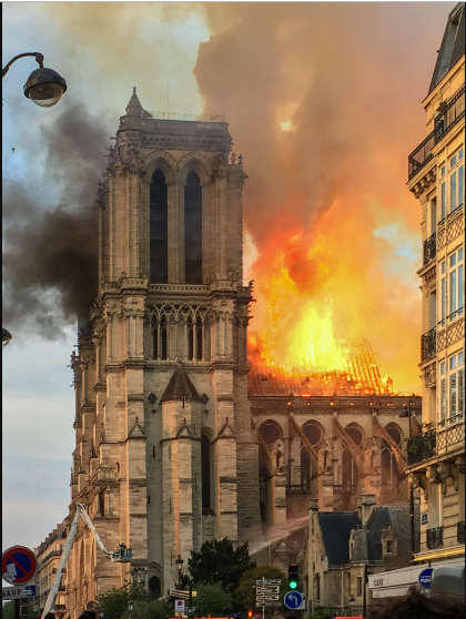 Fire of Notre Dame 4/15/2019
