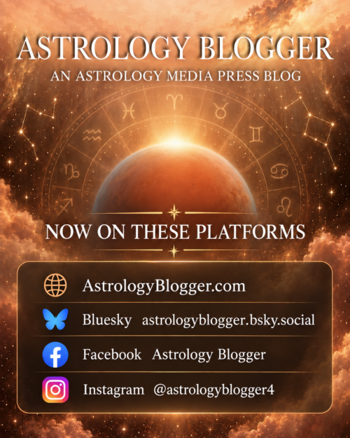 Astrology Blogger on these platforms